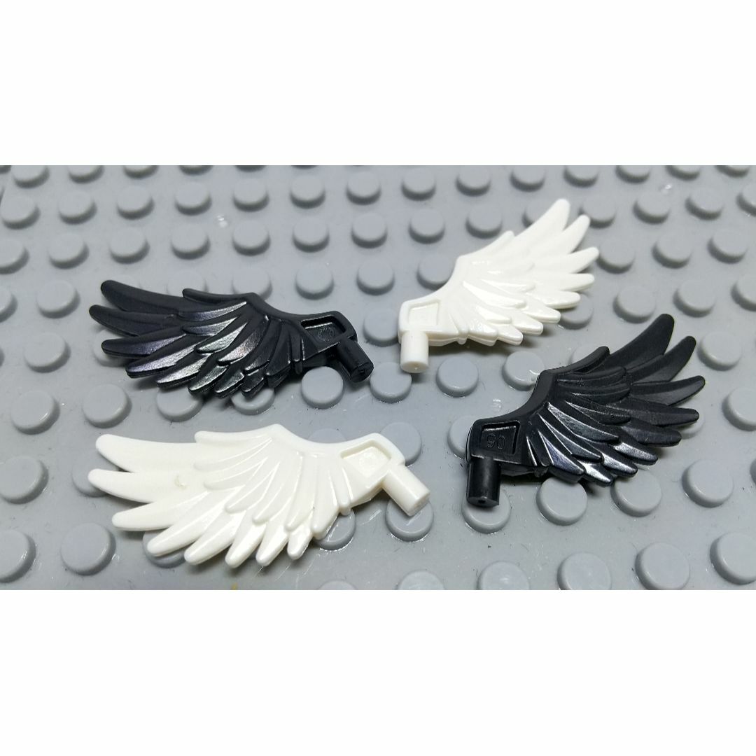 悪魔の羽根　２色　LEGO互換　レゴ　天使の翼　インテリア　スーパーナチュラル エンタメ/ホビーのフィギュア(SF/ファンタジー/ホラー)の商品写真