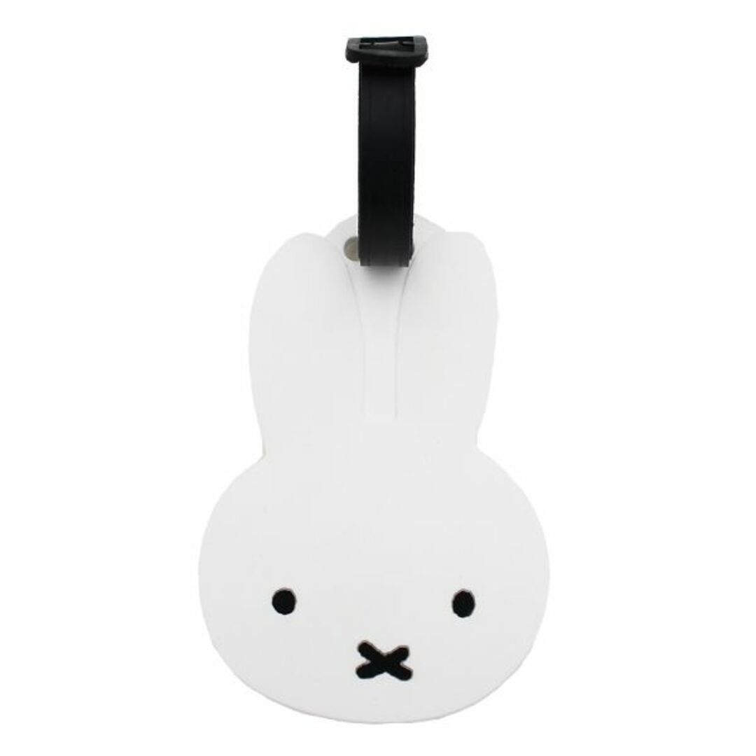 ミッフィー miffy ダイカットラゲージタグ　WH トラベル ホワイト スマホ/家電/カメラのスマホアクセサリー(その他)の商品写真