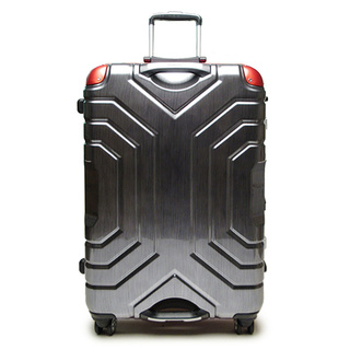 ESCAPE'Sグリップマスター スーツケース (キャリーバッグ/トランク) ヘアラインブラック/レッド ハードフレーム 83L 　(スーツケース/キャリーバッグ)