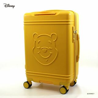 ディズニー(Disney)のディズニー くまのプーさん スーツケース　S 機内持ち込み イエロー 30L(スーツケース/キャリーバッグ)