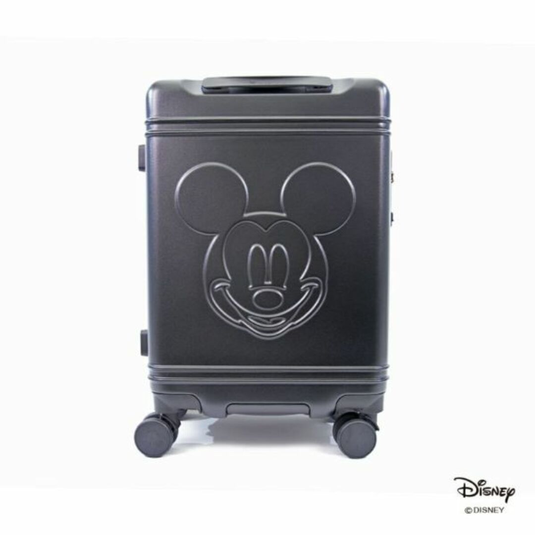 Disney(ディズニー)のディズニー ミッキー スーツケース S 機内持ち込み ブラック 30L レディースのバッグ(スーツケース/キャリーバッグ)の商品写真