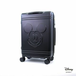 ディズニー(Disney)のディズニー ミッキー スーツケース M   ブラック 50L(その他)
