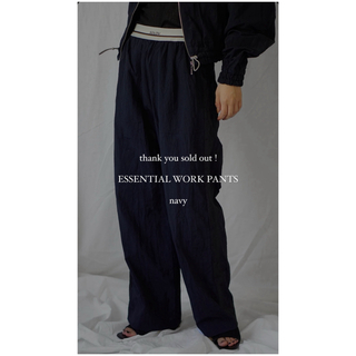 ロンハーマン(Ron Herman)のsolov SOLOV ソロブ　ESSENTIAL WORK PANTS 完売！(カジュアルパンツ)