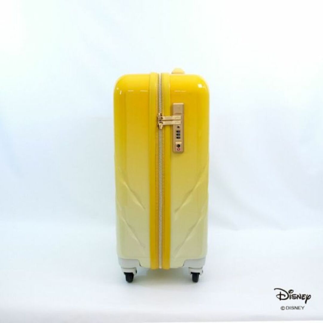Disney(ディズニー)のディズニー 美女と野獣 ベル スーツケース ベル 機内持ち込み イエロー 32L レディースのバッグ(スーツケース/キャリーバッグ)の商品写真