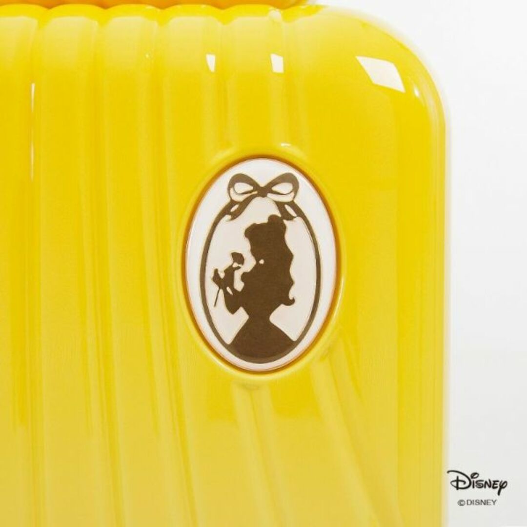 Disney(ディズニー)のディズニー 美女と野獣 ベル スーツケース ベル 機内持ち込み イエロー 32L レディースのバッグ(スーツケース/キャリーバッグ)の商品写真