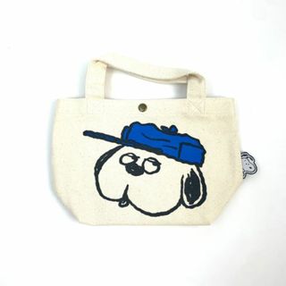 スヌーピー(SNOOPY)のスヌーピー PEANUTS ミニトート バッグ ベージュ 　 　(トートバッグ)