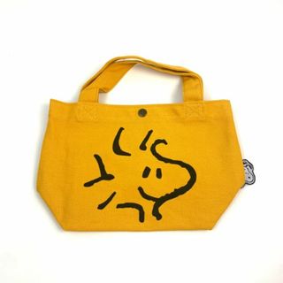 スヌーピー(SNOOPY)のスヌーピー PEANUTS ミニトート バッグ イエロー 　 　(トートバッグ)