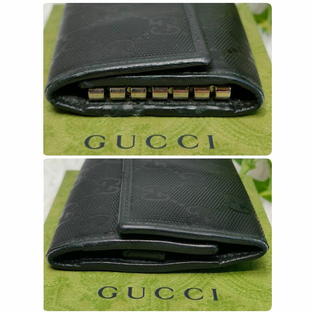 Gucci(グッチ)のグッチ キーケース インプリメ インターロッキング GG 黒 GUCCI 6連鍵 メンズのファッション小物(キーケース)の商品写真
