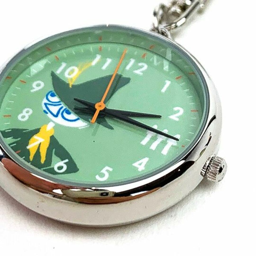 ムーミン カジュアルKC1 ウォッチ ライトグリーン 腕時計 アクセサリー インテリア/住まい/日用品のインテリア小物(置時計)の商品写真