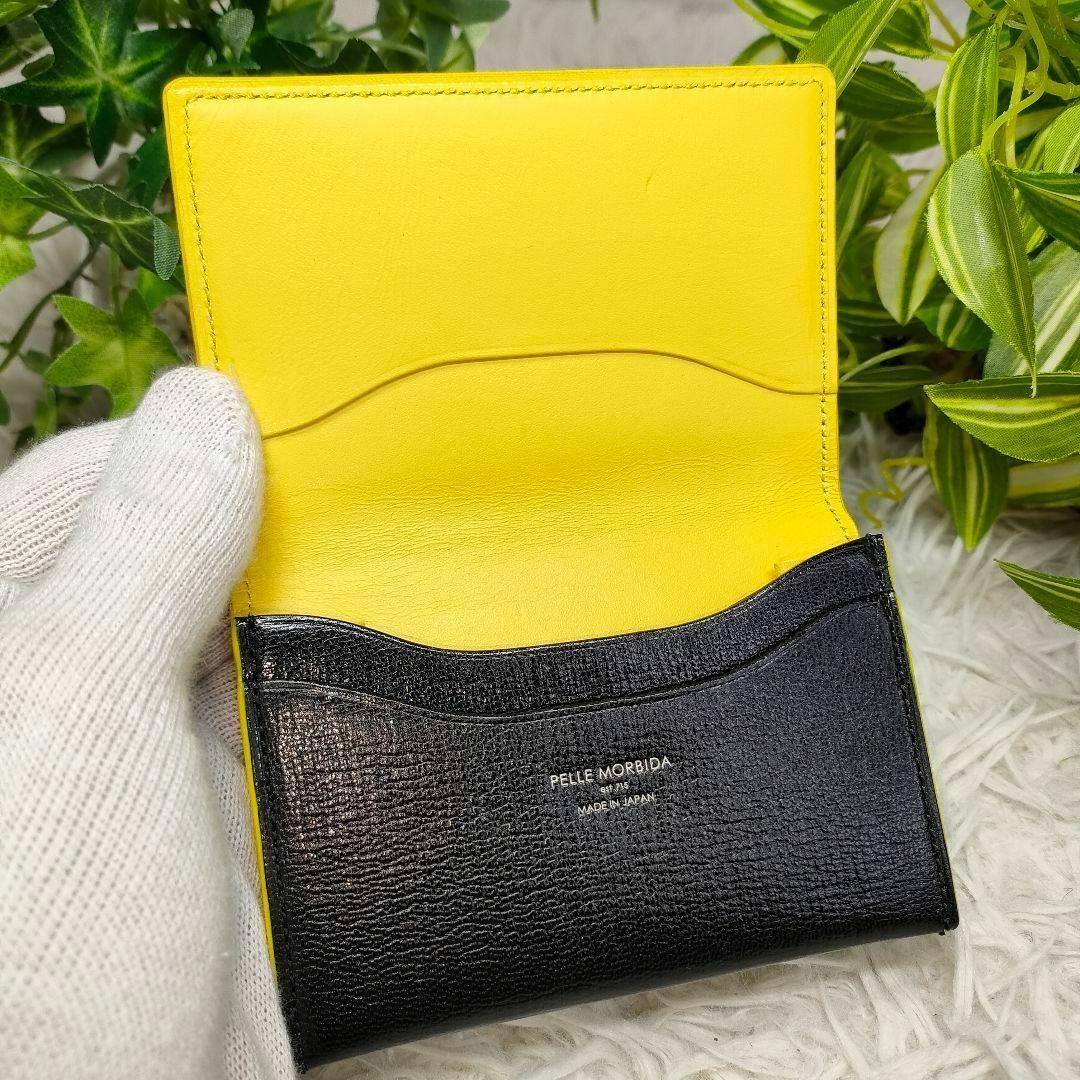 ペッレモルビダ カードケース ブラック PELLE MORBIDA 名刺入れ 黒 ペッレモルビダ カードケース ブラック PELLE MORBIDA 名刺入れ 黒