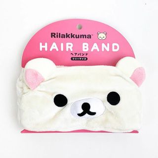 リラックマ(リラックマ)のリラックマ　コリラックマ ヘアバンド　バスグッズ　洗顔　リラックス アイボリー(日用品/生活雑貨)