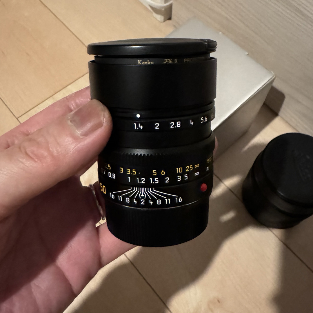 LEICA(ライカ)の新同品ライカ ズミルックスM 1.4/50mm ASPH. 6bit 11891 スマホ/家電/カメラのカメラ(レンズ(単焦点))の商品写真