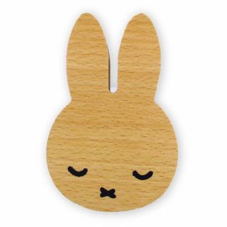 ミッフィー(miffy)のミッフィー miffy ウッドフック すやすや ウォールフック 壁掛け(その他)