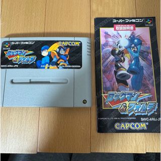 カプコン(CAPCOM)のロックマン&フォルテ　スーパーファミコン(家庭用ゲームソフト)