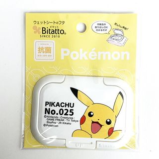 ポケモン(ポケモン)のポケモン ピカチュウ ミニピタット ウェットシート フタ 日用品(その他)