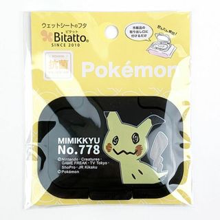 ポケモン(ポケモン)のポケモン ミミッキュ ミニピタット ウェットシート フタ 日用品(日用品/生活雑貨)