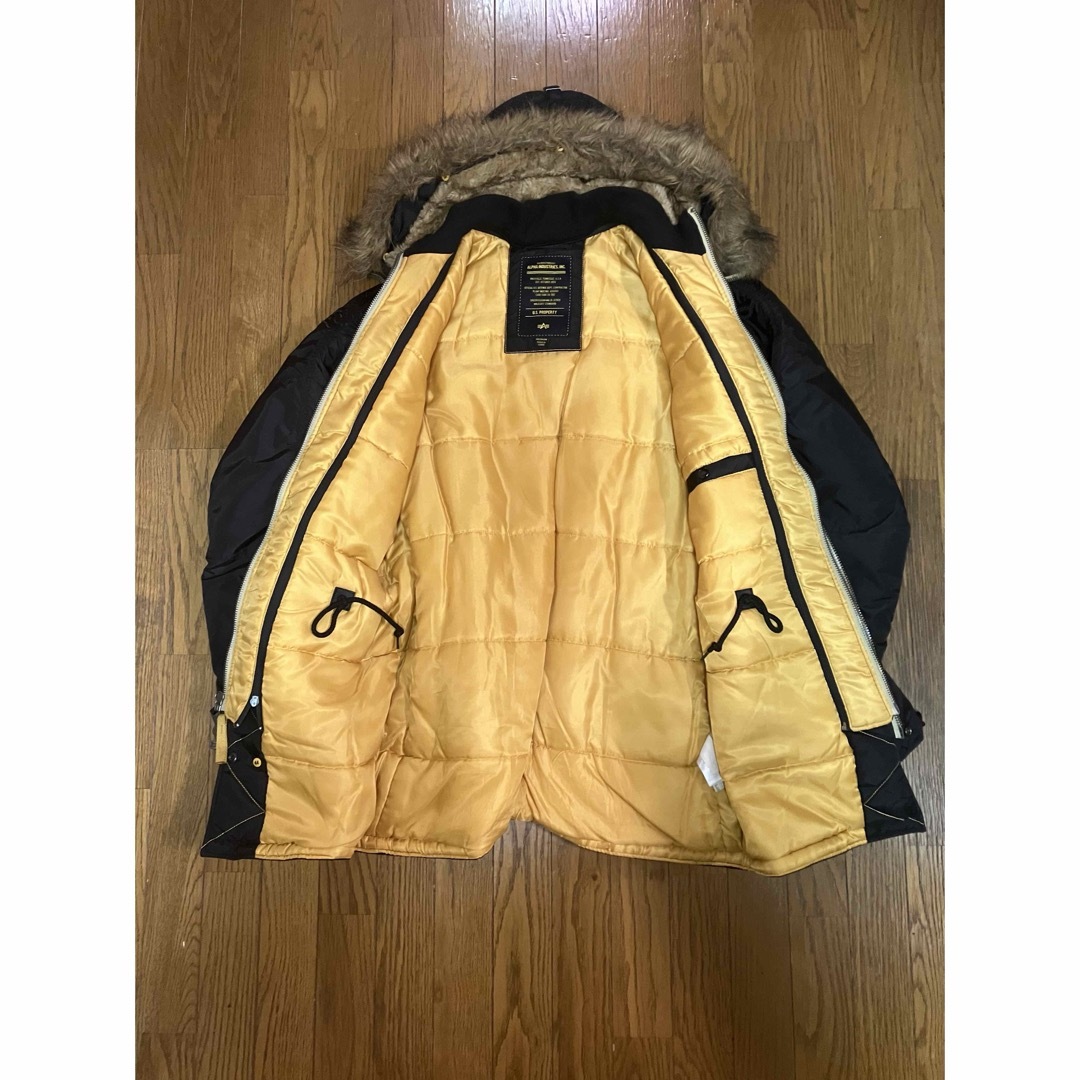 ALPHA INDUSTRIES(アルファインダストリーズ)のN3B アルファINDUSTRIES INCLEMENT メンズのジャケット/アウター(ミリタリージャケット)の商品写真