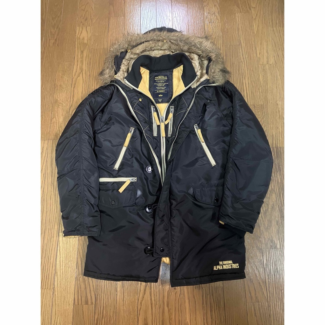 ALPHA INDUSTRIES(アルファインダストリーズ)のN3B アルファINDUSTRIES INCLEMENT メンズのジャケット/アウター(ミリタリージャケット)の商品写真