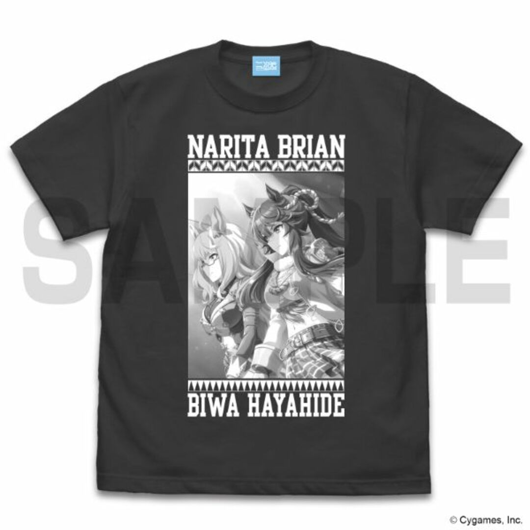 ウマ娘 ナリタブライアン Two Pieces Tシャツ L ブラック ビワハヤヒデ 服 半袖 アパレル サマー インテリア インテリア/住まい/日用品の日用品/生活雑貨/旅行(日用品/生活雑貨)の商品写真