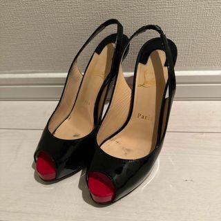 クリスチャンルブタン(Christian Louboutin)のルブタン　36.5 オープントゥ(ハイヒール/パンプス)