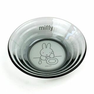 ミッフィー(miffy)のmiffy ミッフィー スタッキングボウル BK お皿 ブラック   日本製(食器)