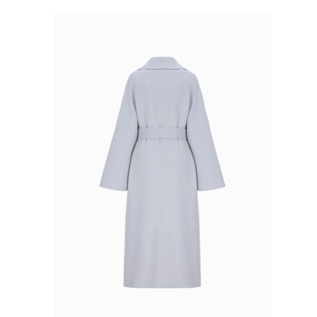 SNIDEL(スナイデル)のgrace u Serena Handmade Coat Light Blue レディースのジャケット/アウター(ロングコート)の商品写真