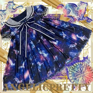 アンジェリックプリティー(Angelic Pretty)のドリーミープラネタリウムワンピース/AngelicPretty/ロリィタBABY(ひざ丈ワンピース)