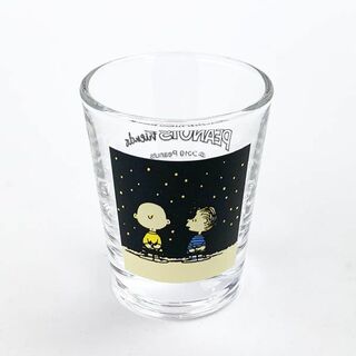 スヌーピー(SNOOPY)のスヌーピー PEANUTS ミニグラス 夜空 グラス  マリモクラフト(グラス/カップ)