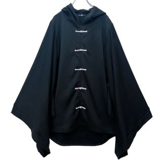 NieR clothing 防寒内側フリース着物風パーカー【チャイナ】