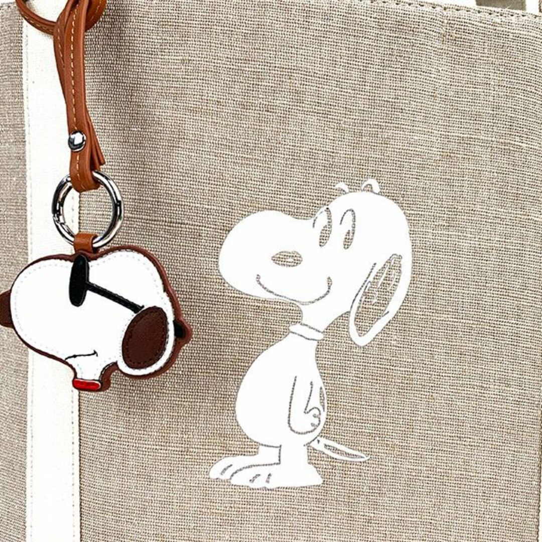 SNOOPY(スヌーピー)のスヌーピー PEANUTS JUTE GROCERYBAG バッグ トート 大容量 レディースのファッション小物(その他)の商品写真