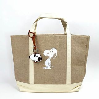 スヌーピー(SNOOPY)のスヌーピー PEANUTS JUTE GROCERYBAG バッグ トート 大容量(その他)