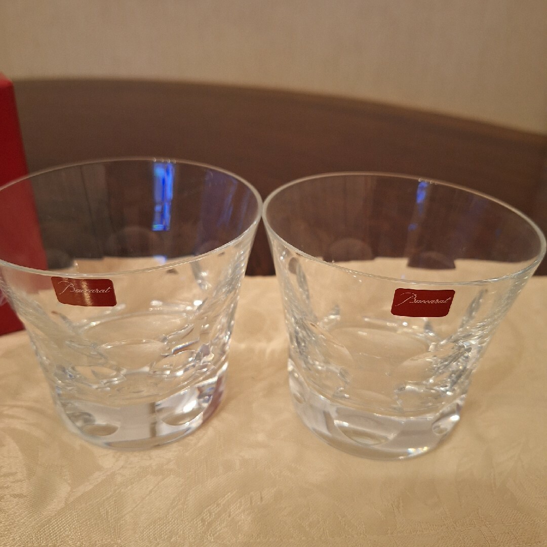 Baccarat(バカラ)の【新品】バカラ　ベルーガのペアグラス インテリア/住まい/日用品のキッチン/食器(グラス/カップ)の商品写真