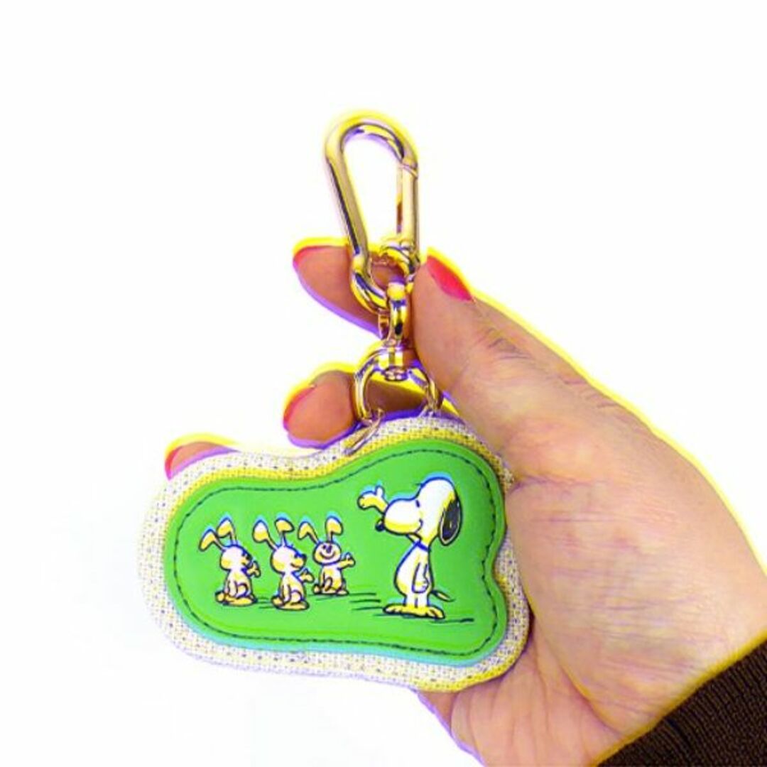 SNOOPY(スヌーピー)のスヌーピー コミックチャーム （GR） SNOPPY アコモデ ACCOMMODE レディースのファッション小物(キーホルダー)の商品写真