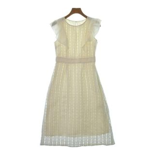 ジルスチュアート(JILLSTUART)のJILLSTUART ジルスチュアート ワンピース 0(XS位) アイボリー 【古着】【中古】(ひざ丈ワンピース)