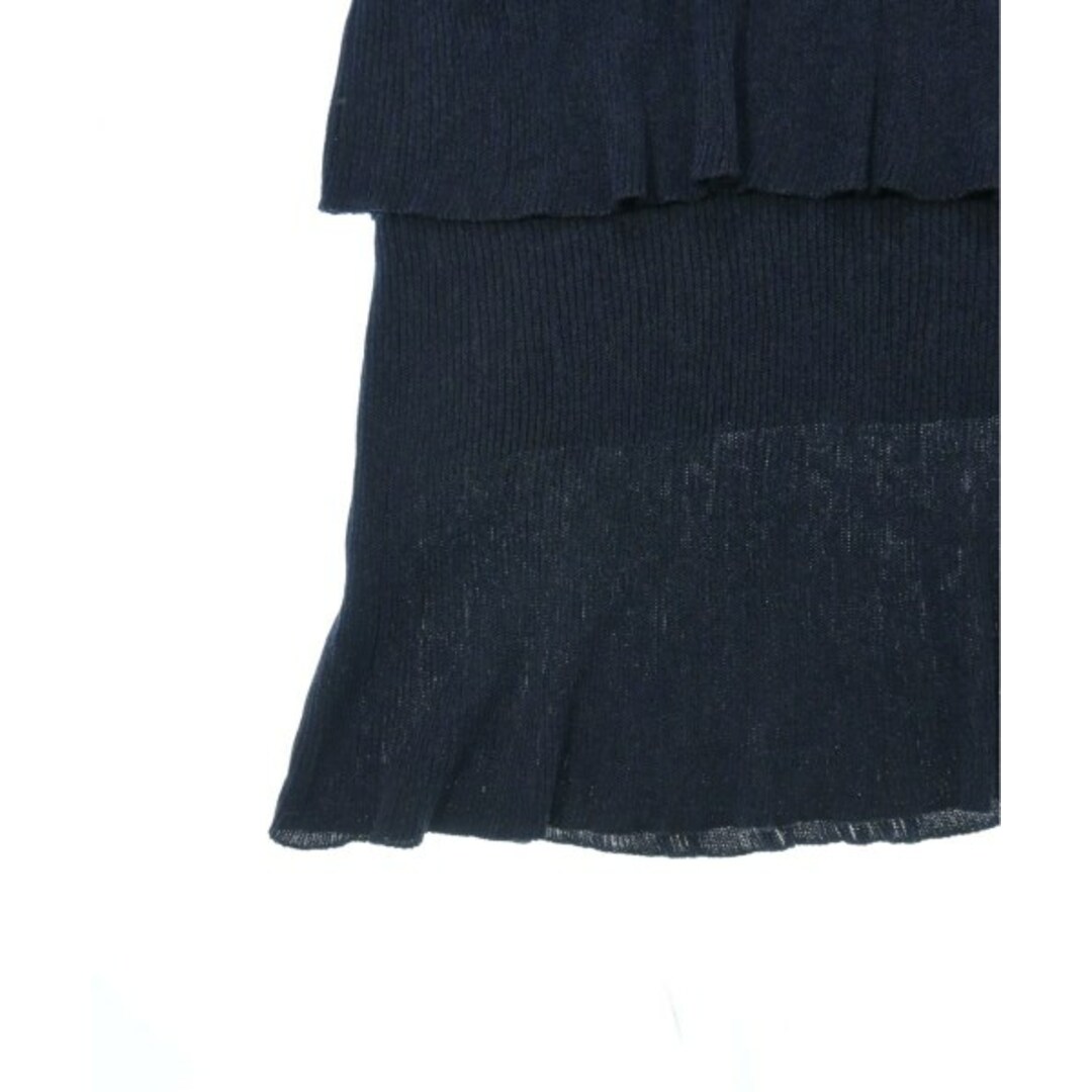 Noble(ノーブル)のNOBLE ノーブル ロング・マキシ丈スカート -(S位) 紺 【古着】【中古】 レディースのスカート(ロングスカート)の商品写真