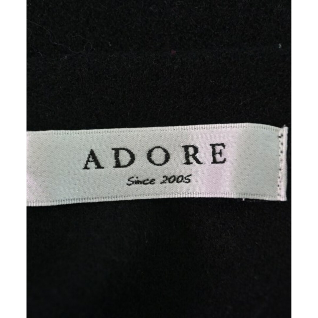 ADORE(アドーア)のADORE アドーア Tシャツ・カットソー 38(M位) 黒 【古着】【中古】 レディースのトップス(カットソー(半袖/袖なし))の商品写真