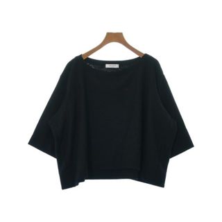 アドーア(ADORE)のADORE アドーア Tシャツ・カットソー 38(M位) 黒 【古着】【中古】(カットソー(半袖/袖なし))