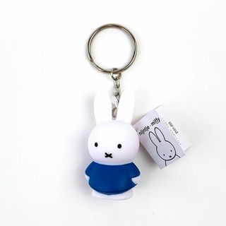 ミッフィー(miffy)のミッフィー  キーチェーン ブルー キーホルダー マスコット(その他)