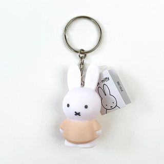 ミッフィー(miffy)のミッフィー  キーチェーン パウダーピンク キーホルダー マスコット(その他)