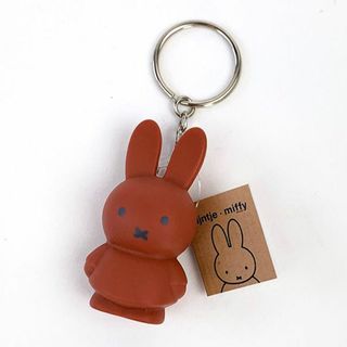 ミッフィー(miffy)のミッフィー miffy キーチェーン キーホルダー テラコッタ マスコット(キーホルダー)