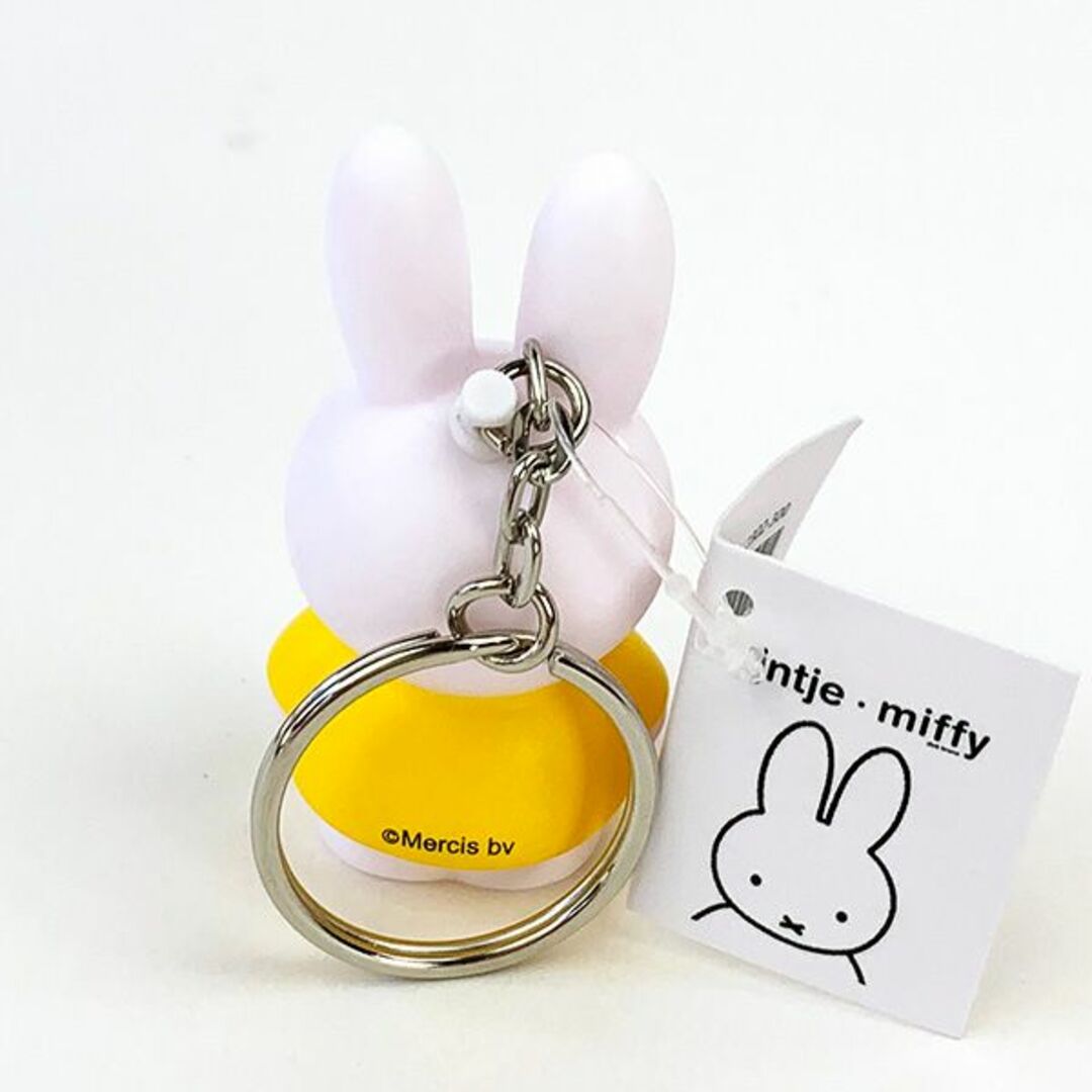 miffy(ミッフィー)のミッフィー miffy キーチェーン キーホルダー イエロー マスコット レディースのファッション小物(キーホルダー)の商品写真