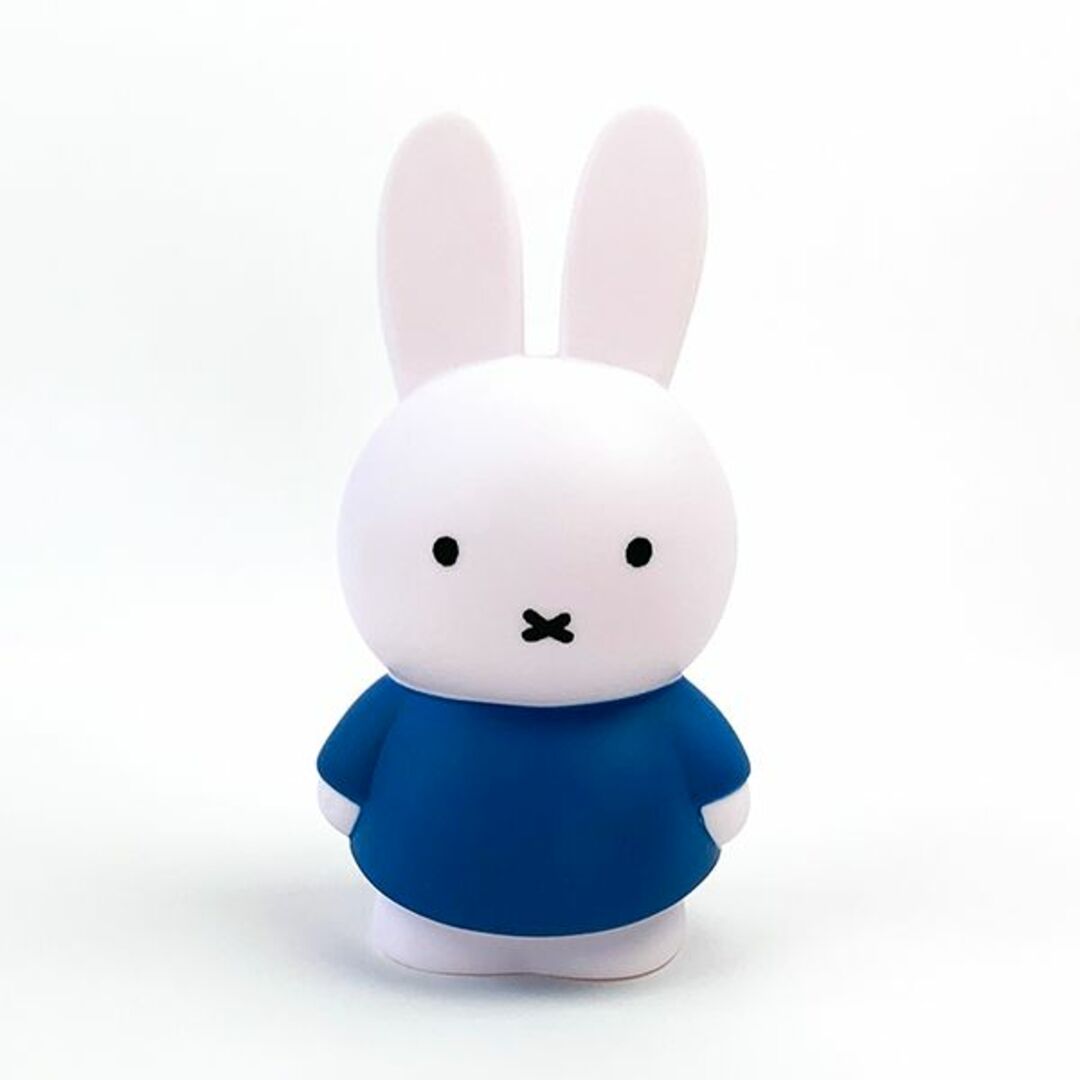 miffy(ミッフィー)のミッフィー  マネーバンク M ブルー 貯金箱 インテリア マスコット(PWD) インテリア/住まい/日用品のインテリア小物(置物)の商品写真