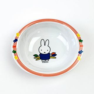 ミッフィー(miffy)のミッフィー  びじゅつかん シリーズ ミッフィーとびじゅつかん 深皿 ボウル ランチ ベビー(食器)