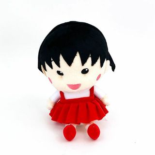 ちびまる子ちゃん ぬいぐるみ3 まる子 インテリア レッド(ぬいぐるみ/人形)