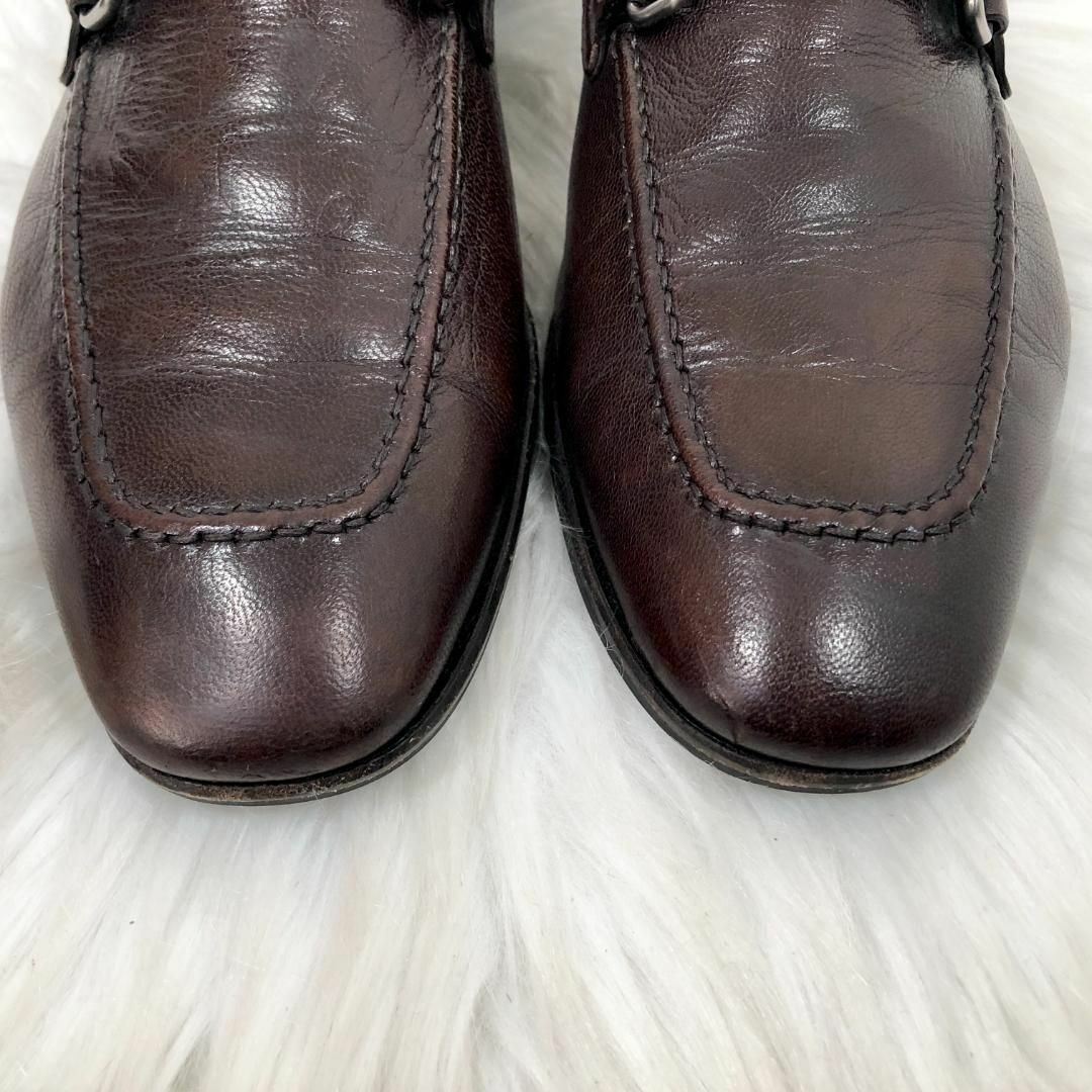 【PRADA】レザー ローファー ブラウン PRADA - プラダ PRADA ローファー レザー シューズ ダーク