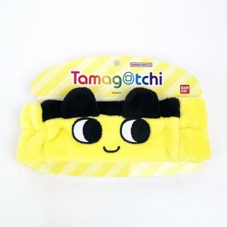 たまごっち　Tamagotchi　ヘアバンド まめっち　バス用品 メイク 洗顔 イエロー(トイレ収納)