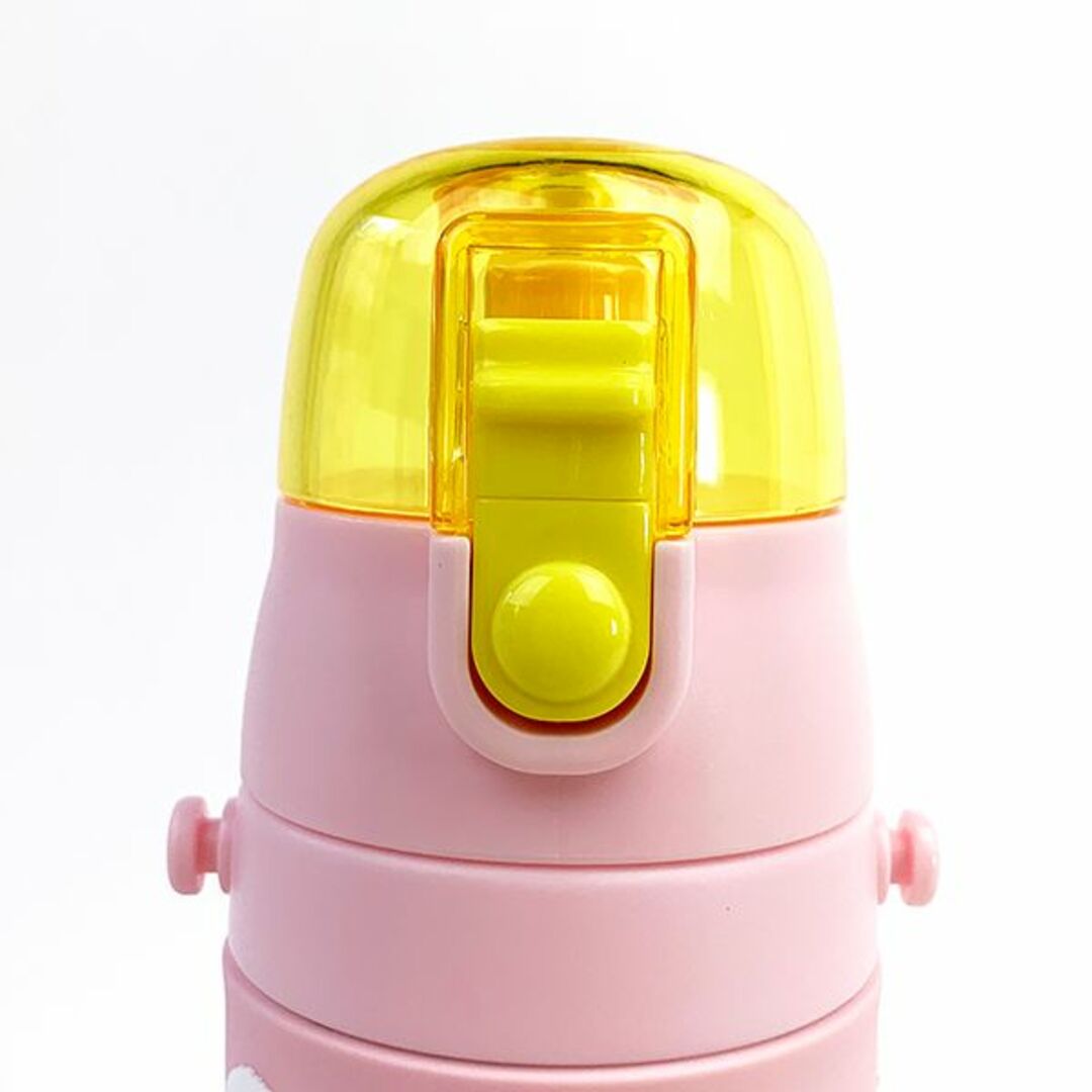サンエックス(サンエックス)のすみっコぐらし 3D Rワンプッシュダイレクトボトル すみっコぐらし 水筒 すみっこぐらし ピンク インテリア/住まい/日用品のキッチン/食器(その他)の商品写真