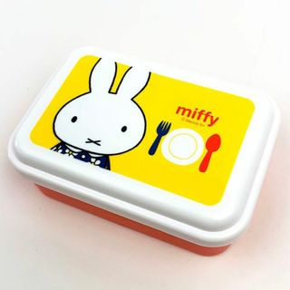 ミッフィー(miffy)のmiffy ミッフィー 入子式ふわっとシール容器3Pセット（長方形） お弁当箱 ランチ用品 ランチBOX　入れ子式 グッズ(弁当用品)