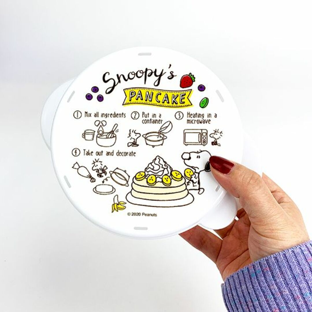 SNOOPY(スヌーピー)のSMOOPY スヌーピー ホットケーキメーカー キッチン用品、料理、お菓子 ホワイト グッズ 日本製 インテリア/住まい/日用品のキッチン/食器(鍋/フライパン)の商品写真