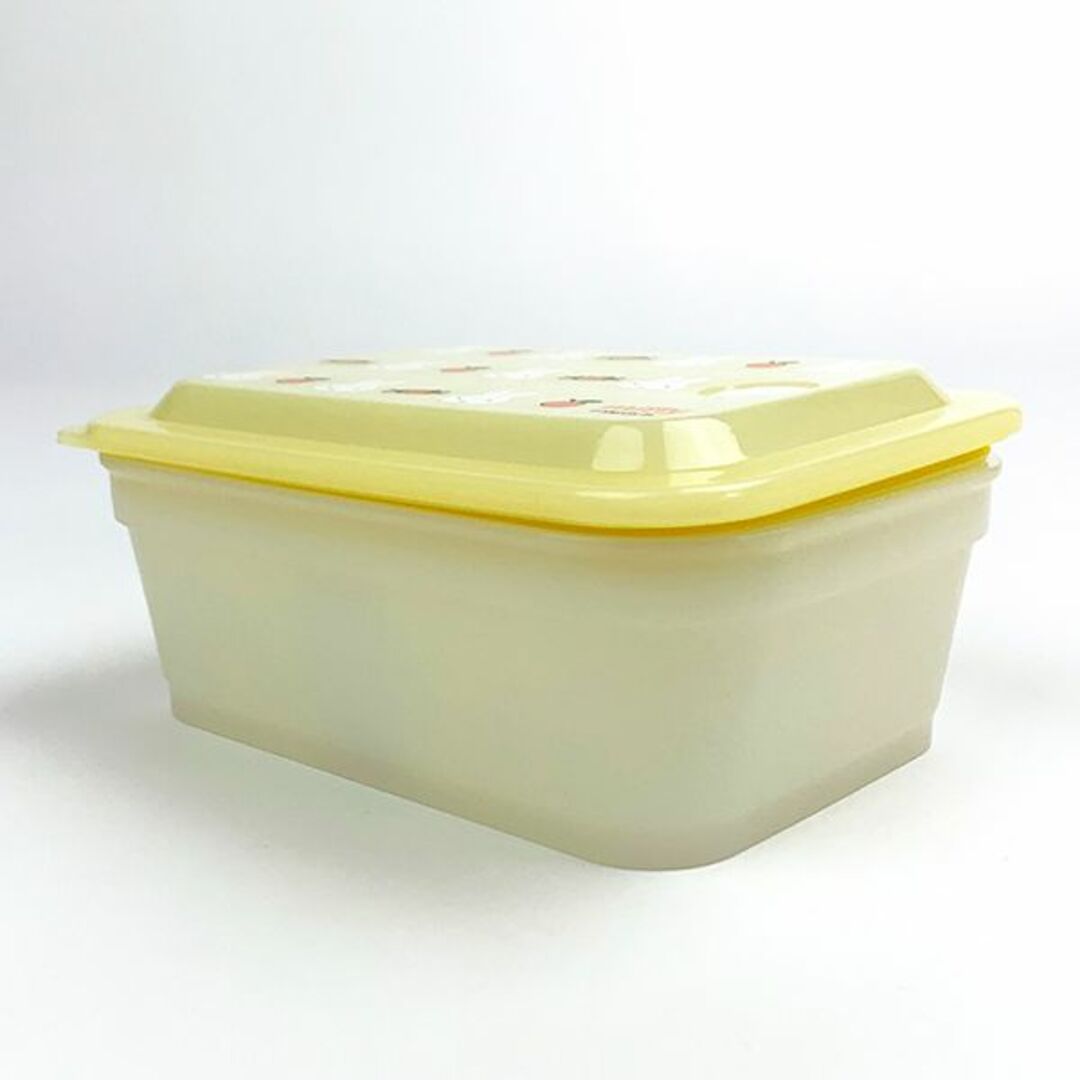 miffy(ミッフィー)のミッフィー 抗菌 パッキン一体型 保存容器 450ml 黄色 ランチ キッチン キッズ/ベビー/マタニティの授乳/お食事用品(その他)の商品写真